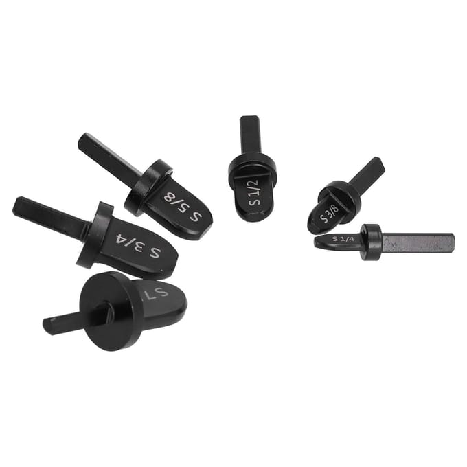 6 Stuks Swaging Tool Boor Staal Airconditioner Buis Flares Pijp Expander Set Kit