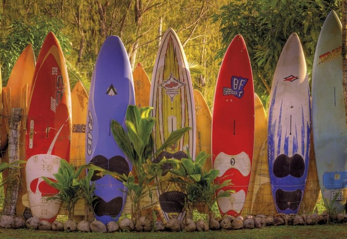 Fotobehang - Maui 368x254cm - Papierbehang