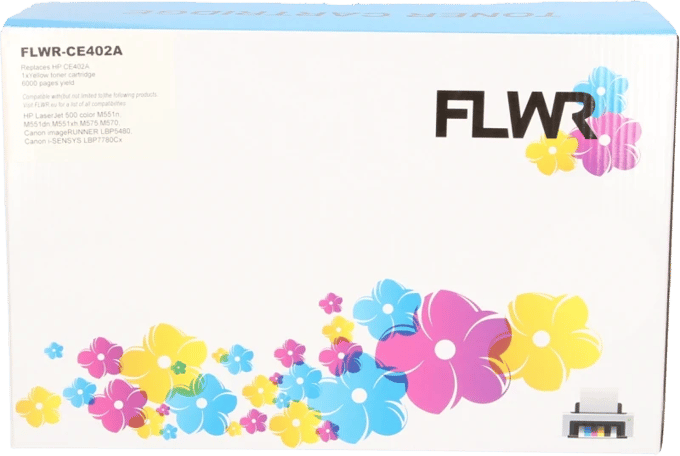 FLWR - Toner / 507A / Geel - Geschikt voor HP