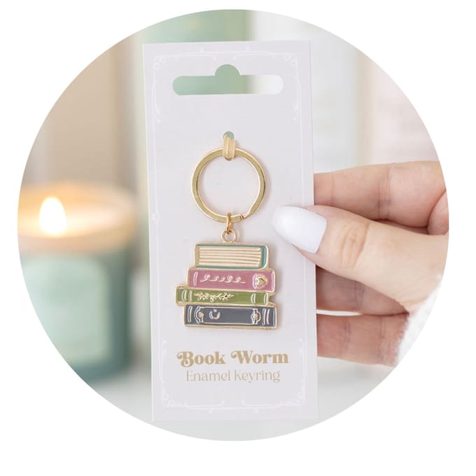 Something Different - Book Worm Sleutelhanger - Multicolours