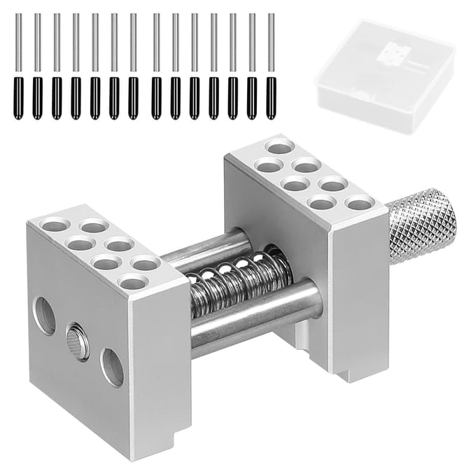 304 Roestvrij Staal Bankschroef Klem Multi-functionele Klem Modelbouw Vaste Jig DIY Ambachten Verbouwing veelkleurig