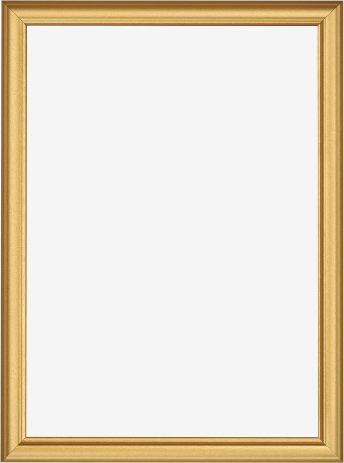 Fotolijst 40x60 cm - MDF - Goud Mat - Limburg
