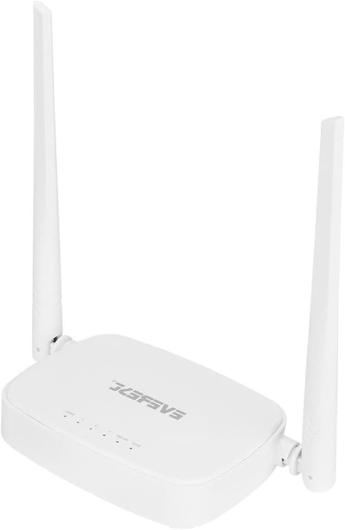 Wifi Repeater - Draadloze Router - Internet Uitbreiden - 300 Mbps Snelheid - 26.5 cm - Wit