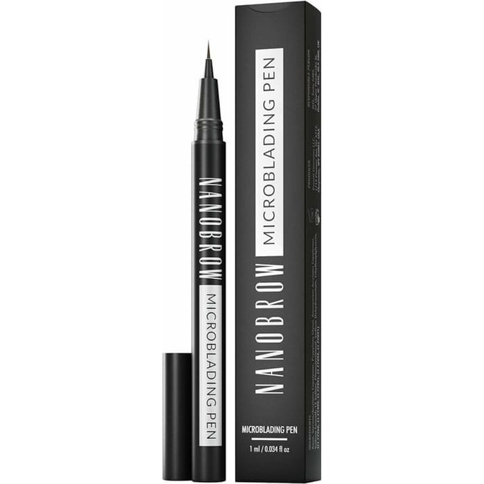 Nanobrow Microblading Pen | Dark Brown | Wenkbrauwpotlood 1 ml