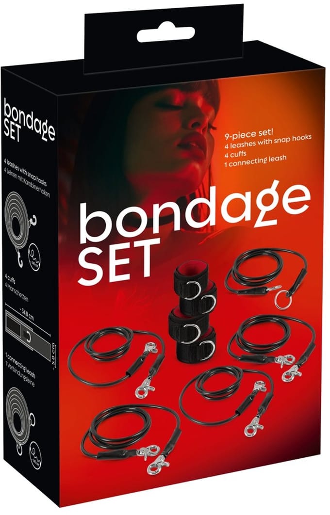 Luxe bondageset 9-delig