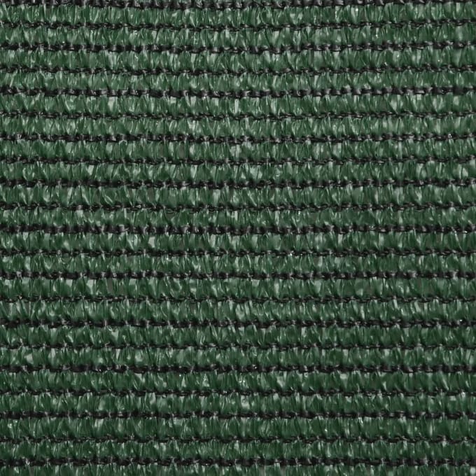 vidaXL - Zonnezeil - 160 - g/m² - 5x5x5 - m - HDPE - donkergroen