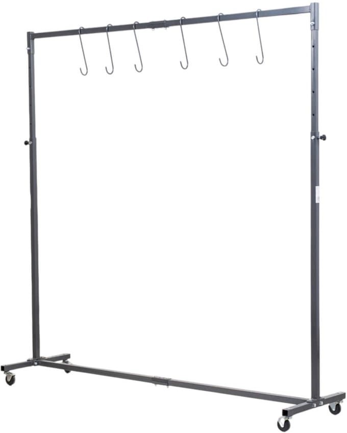 Spuitrek 150 kg mobiel met verstelbare hoogte 1790 x 1480 - 2480 mm MW Tools SPS500
