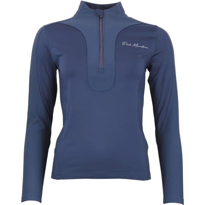 Dames met lange mouwen zip T-shirt Peak Mountain Aramis