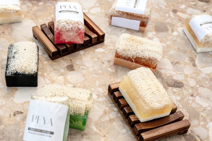 Peya Loofah soap - Hydra Calm – Aloe Vera