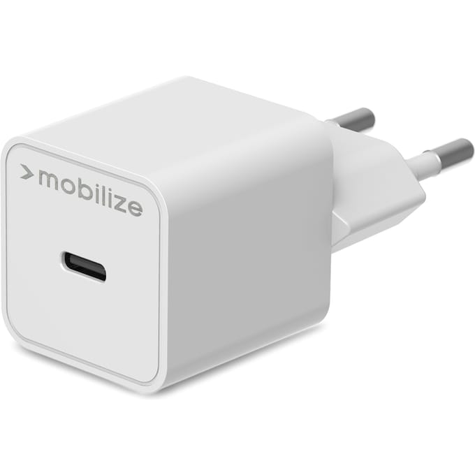 IPhone 14 Lightning naar USB-C kabel (2 meter) met USB-C adapter - Wit