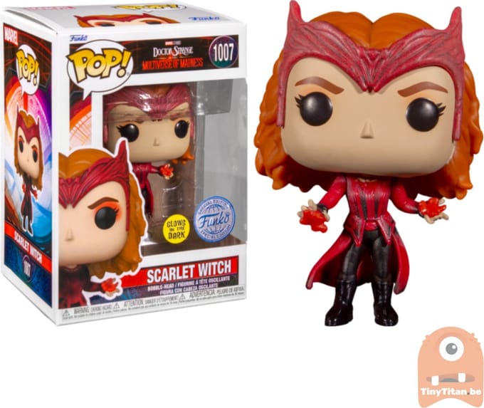 Funko Pop! Marvel: Doctor Strange 2 - Scarelt Witch #1007 Exclusive Special Edition