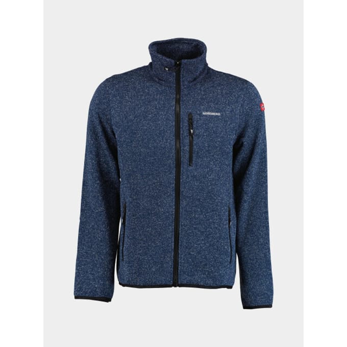 Nordberg Frank Fleece Vest - Heren - Navy melange - Maat M