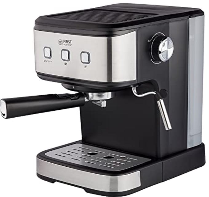 Espresso Zeefdragermachine met Melkopschuimer en 1,5L Watertank