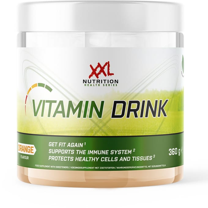 XXL Nutrition - Vitamin Drink - Orange - Vitamine Drankpoeder - 360 g