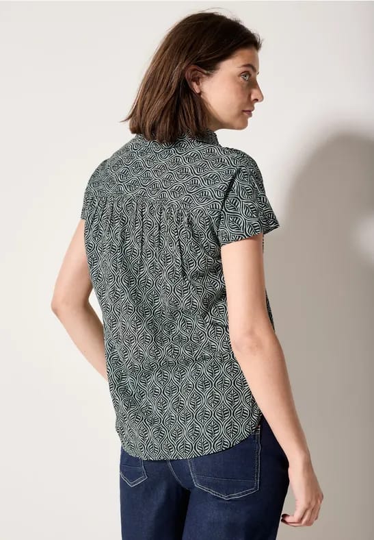 Gedessineerde blouse