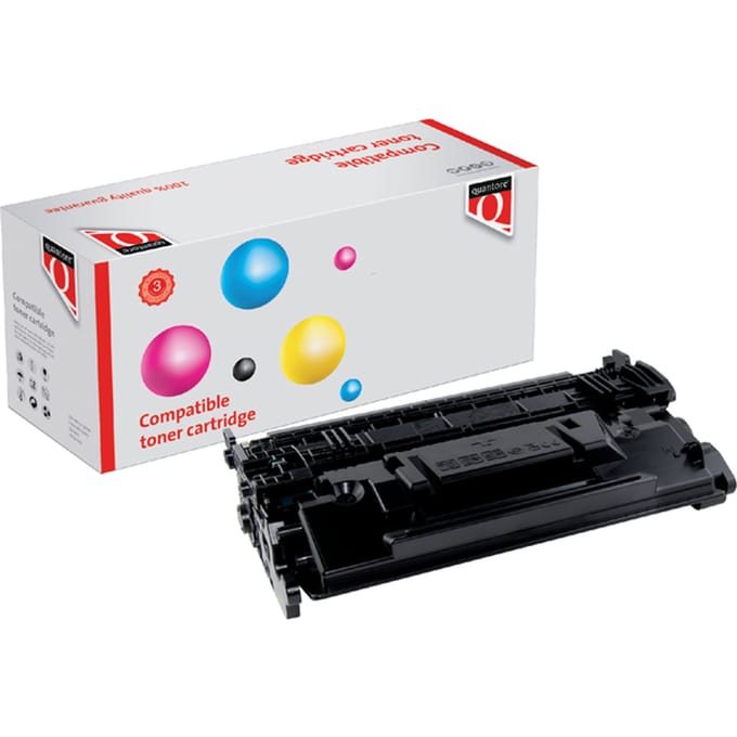 Tonercartridge Quantore alternatief tbv HP CF287X 87X  zwart