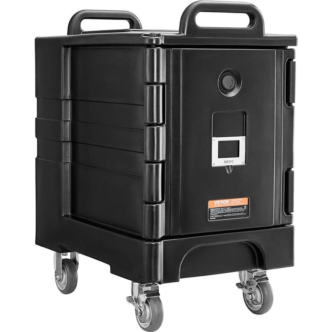 Geïsoleerde Voedselpan Drager Stapelbare Catering Schaalbox 81QT Bain-Marie