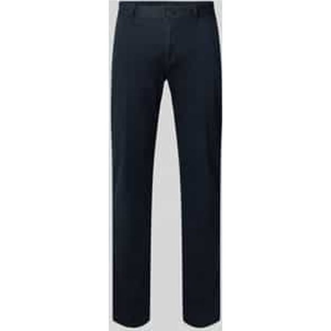 Shaped fit chino van katoenmix, model 'STIG'