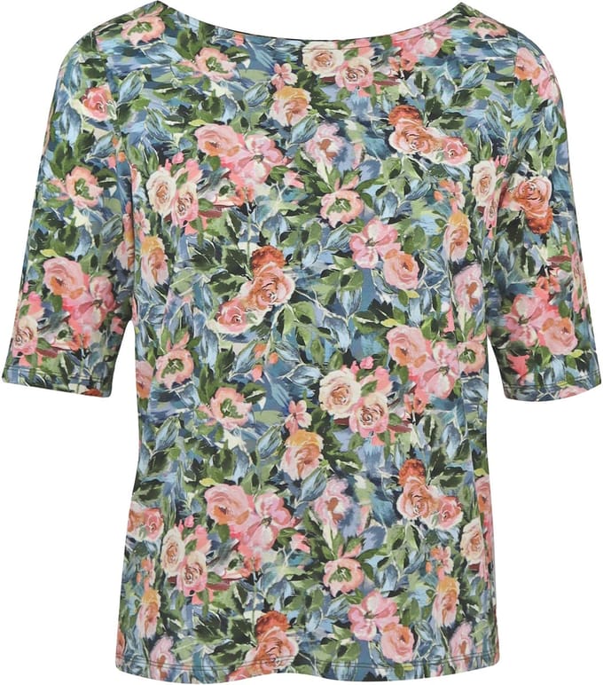 Princess goes Hollywood - bloemen t-shirt - maat 36