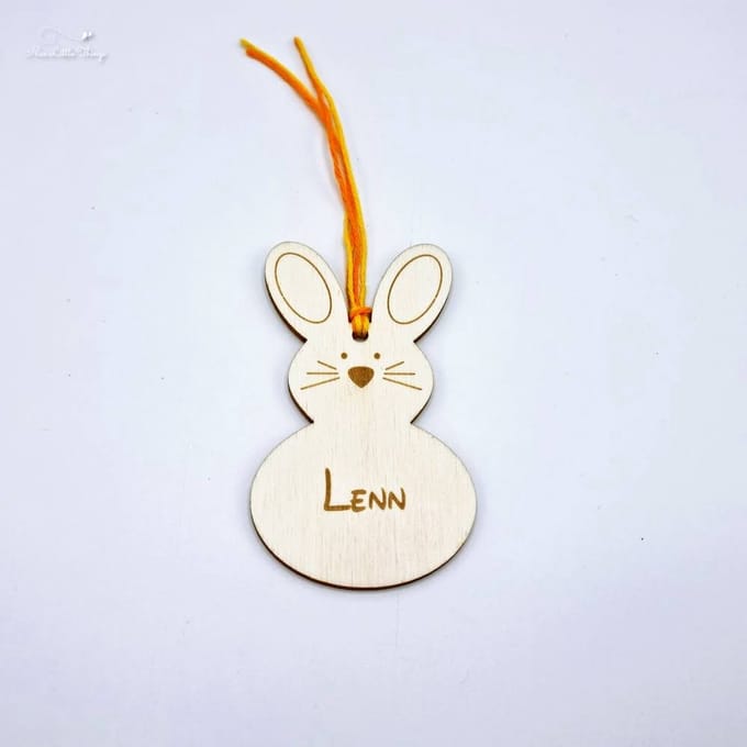 [Nice Little Things] - Houten Paashanger met Naam