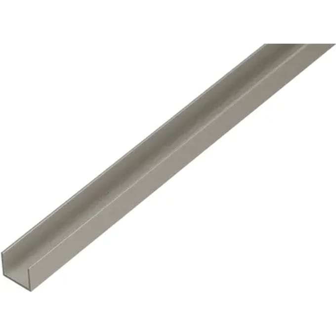 Alberts U-profiel - Aluminium Zilver - 22x15x1,5mm 2m