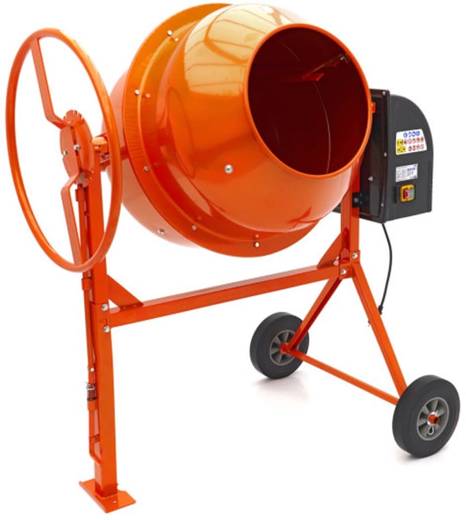 HBM 200 Liter Betonmolen, Betonmixer