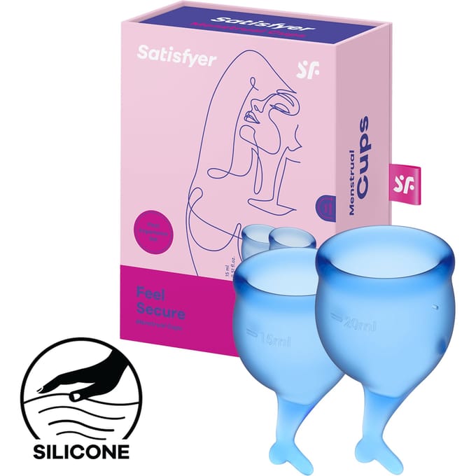 Satisfyer 'Feel Secure - Menstrual Cup Set', 15 & 20 ml