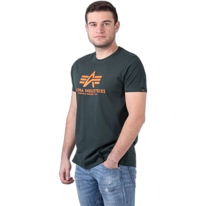 T-shirt met korte mouwen Alpha Industries Basic 2 Pack