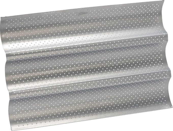 Patisse Stokbroodvorm Silver Top - 3 Stokbroden