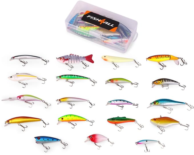 Fish4all Pike Hardlure Box (19pcs) - Kunstaas Set