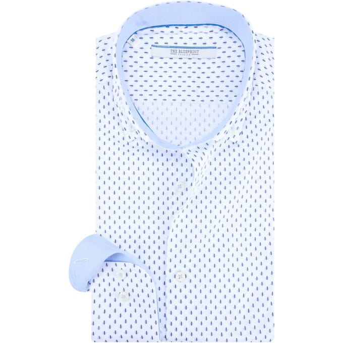 The Blueprint trendy overhemd met lange mouwen