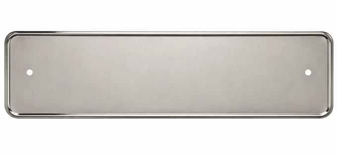 Autostyle Kentekenplaathouder 532 X 130 Mm Rvs Chroom