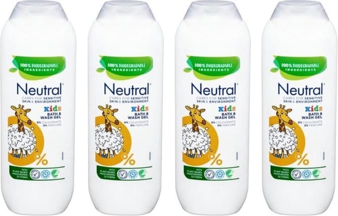 Neutral Kids - Bad & Wasgel - 4 x 250 ml