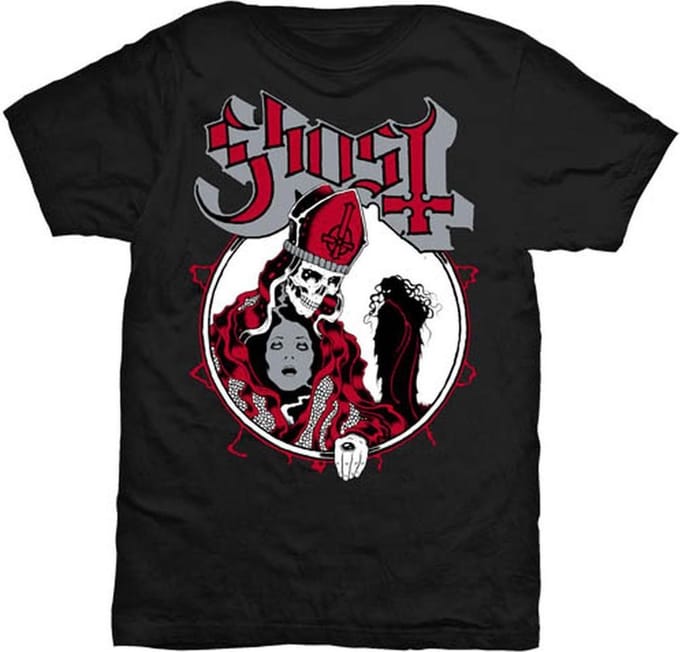 Ghost - Hi-Red Possession Heren T-shirt - M - Zwart