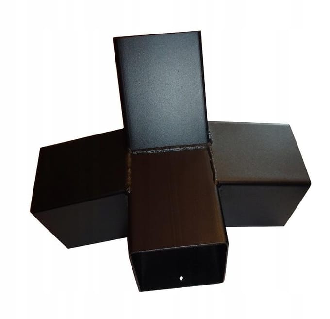 Metal Koppelstuk voor Houten Hamakframe - 100x100x2mm