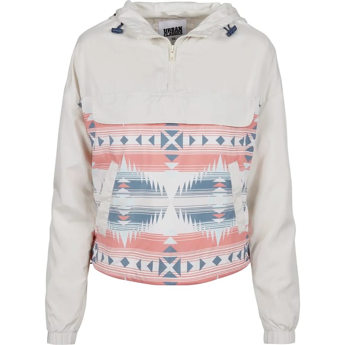 Urban Classics - Extended Shoulder Pullover Jas - S - Multicolours