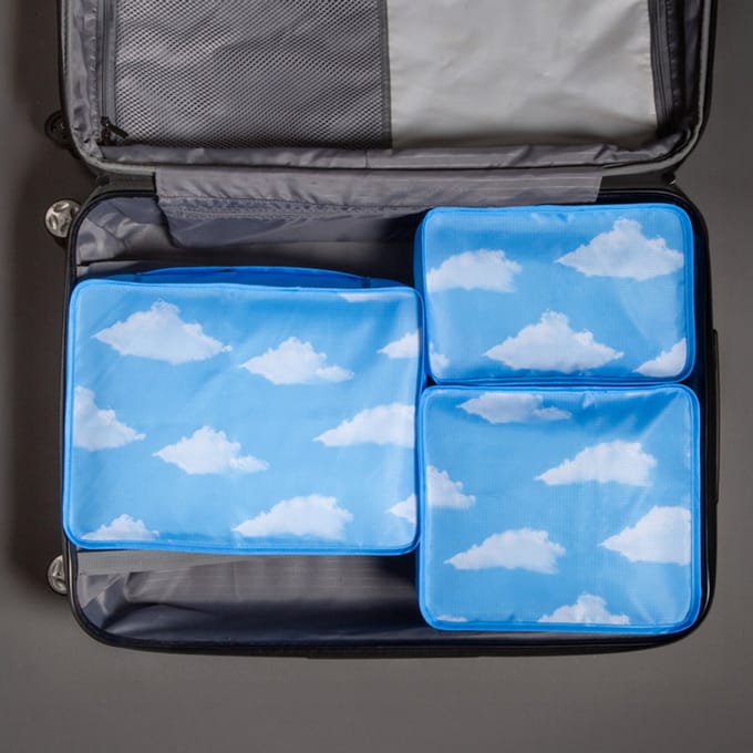 Kikkerland Cloud Packing Cubes