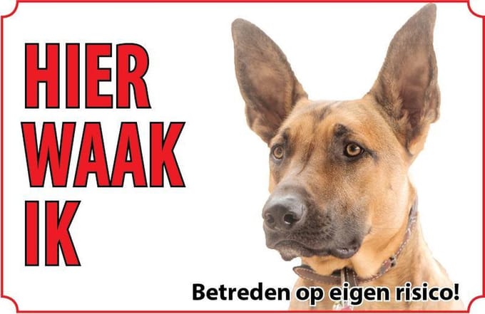 Bord - Hond-Mechelse-herder
