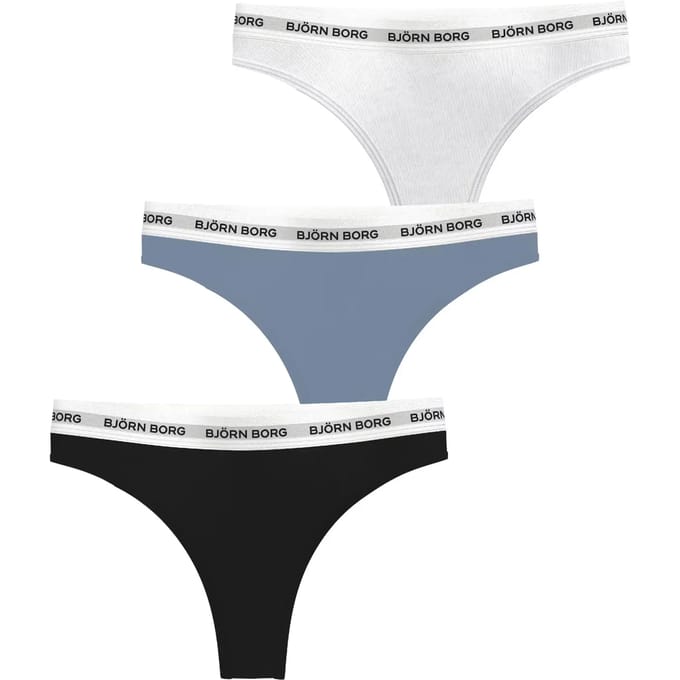 Dames string Björn Borg Logo (x3)