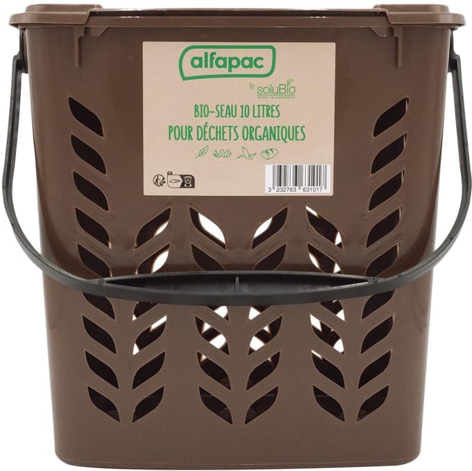 Compostbak 10 Liter voor GFT Afval - Keukenemmer voor Bioafval