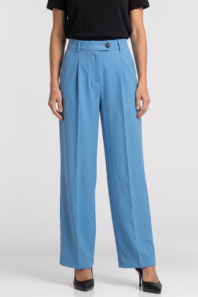 ARKET Eija Hopsack Trousers Blue Größe: 36 | Stoffhosen Outlet | Damen | Blau