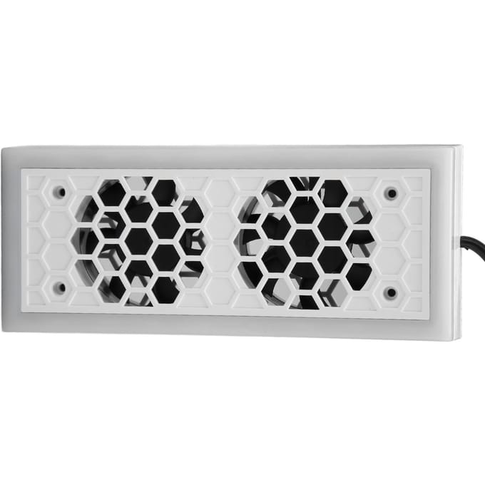 Koelstandaard voor spelconsole Verstelbare RGB-verlichting Koeler Dockingstation met 2 extra USB-poorten voor XBOX black