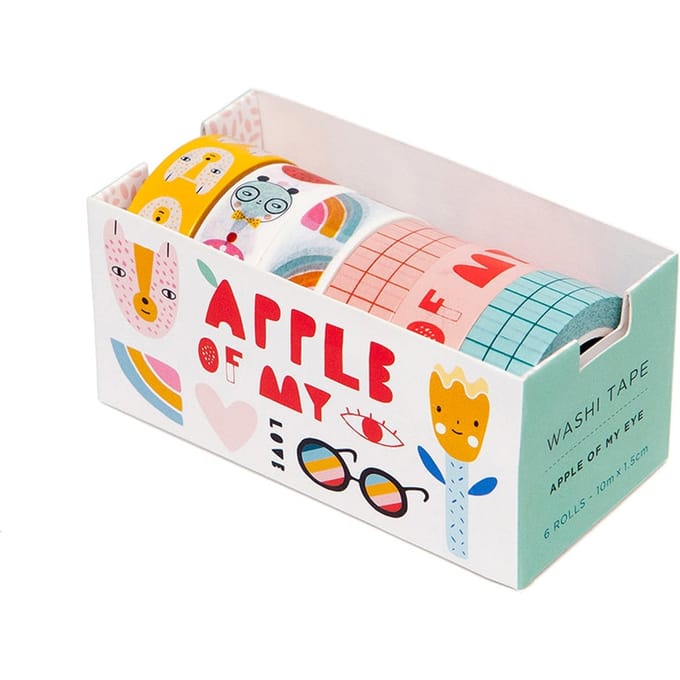 Petit Monkey masking tape Apple of my eye