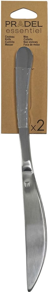 Messen Set Pradel essentiel Ondine Staal Metaal 18 cm (2 Stuks)