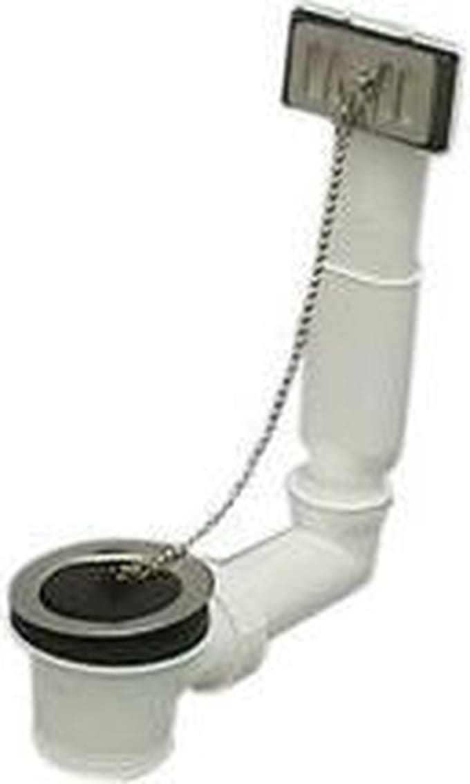 Afvoerplug 6/4" - Met Overloop Plieger Label Bl