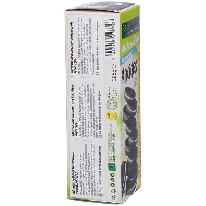 Damhert Koek Rikkies Glutenvrij Lactosevrij - 125 gr