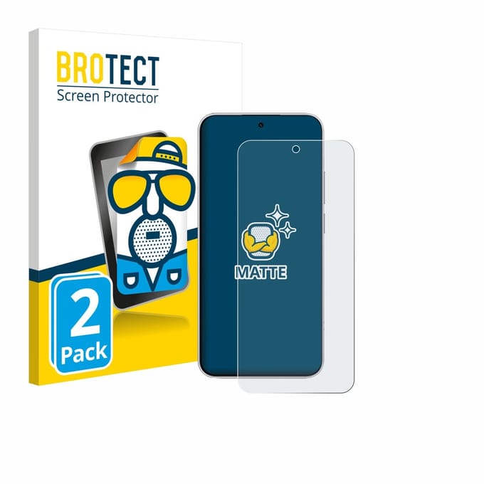 BROTECT - Screenprotector voor Xiaomi Redmi Note 15 Pro 5G - Folie Beschermfolie matte 2 Stuks