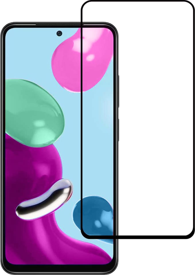 Screenprotector - Geschikt voor Xiaomi Redmi Note 11 Pro - Full Cover - Gehard Glas - Beschermglas - Tempered Glass - Screen Protector