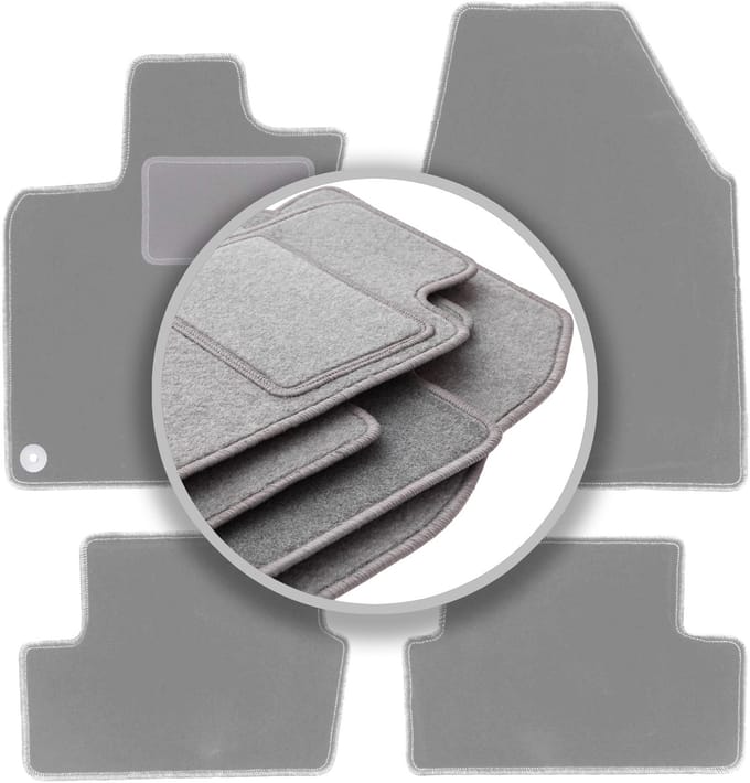 Grijze automatten voor: Nissan Qashqai I J10 crossover (2006-2013)