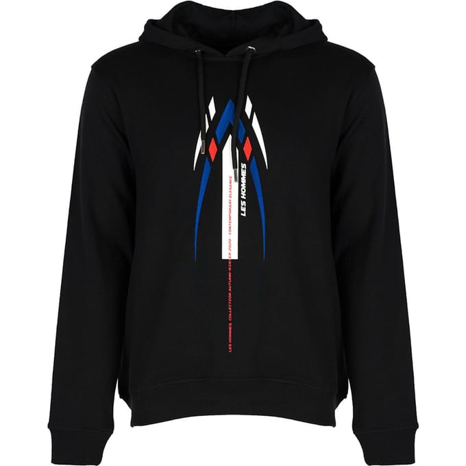 Les Hommes blouse Speed Mannen zwart